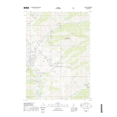 2020 Map of Sun Valley, 2020 Print