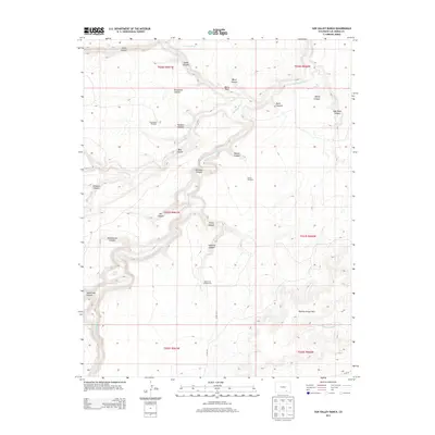 2013 Map of Sun Valley Ranch, 2013 Print