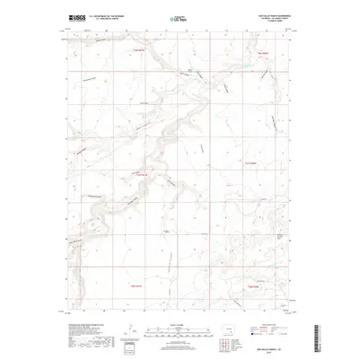 2019 Map of Sun Valley Ranch, 2019 Print