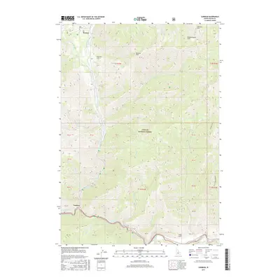 2017 Map of Sunbeam, 2017 Print