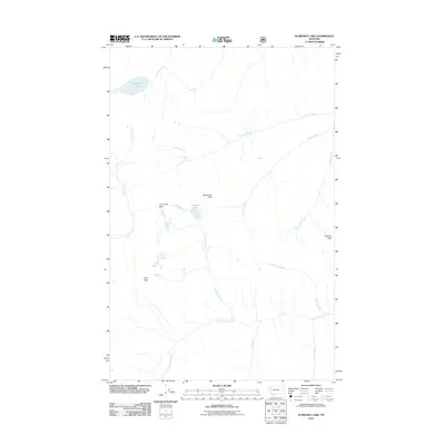 2011 Map of Sunburst Lake, 2011 Print