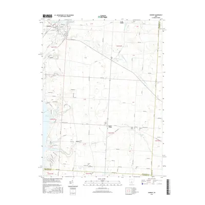 2016 Map of Sunbury, 2016 Print