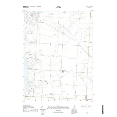 2019 Map of Sunbury, 2019 Print