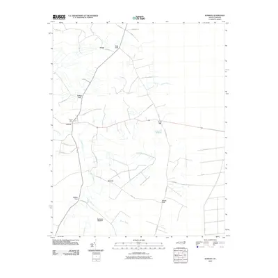 2010 Map of Sunbury, 2010 Print