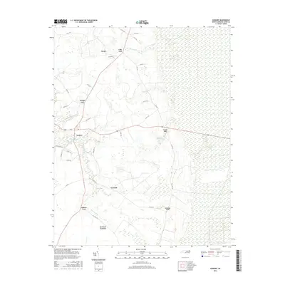 2016 Map of Sunbury, 2016 Print