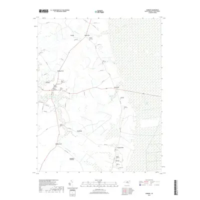 2019 Map of Sunbury, 2019 Print