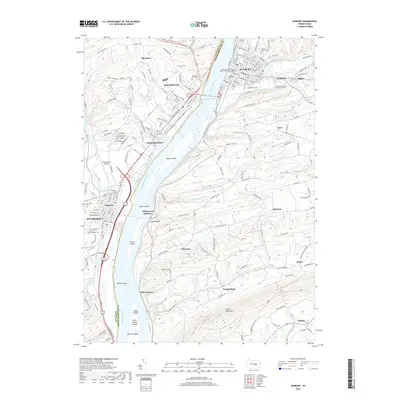 2019 Map of Sunbury, 2019 Print