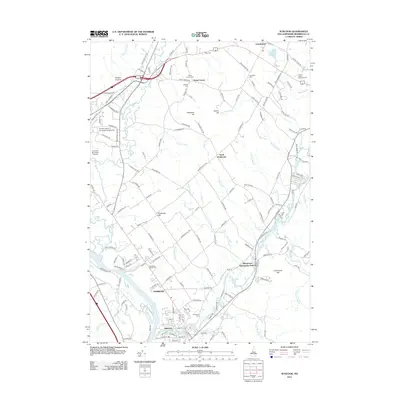 2012 Map of Suncook, 2012 Print