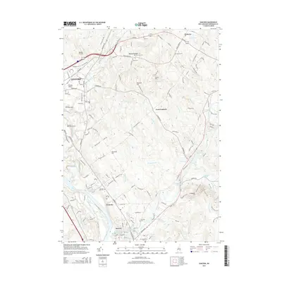 2015 Map of Suncook, 2015 Print