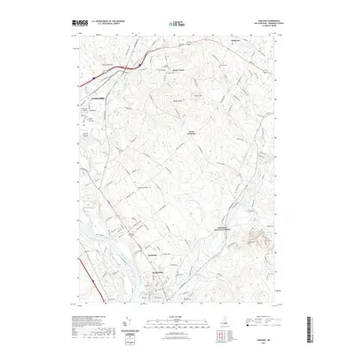 2021 Map of Suncook, 2021 Print
