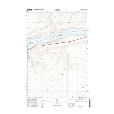 2017 Map of Sundale, 2017 Print