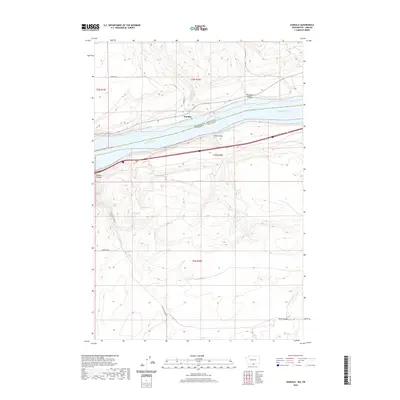 2020 Map of Sundale, 2020 Print