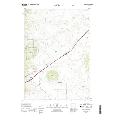2017 Map of Sundance East, 2017 Print