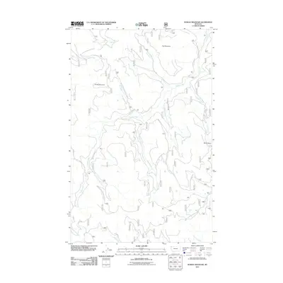 2011 Map of Sunday Mountain, 2011 Print