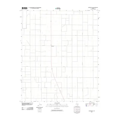 2010 Map of Sundown SE, 2010 Print