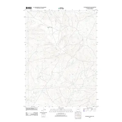 2012 Map of Sundquist Ranch, 2012 Print