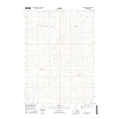 2015 Map of Sundquist Ranch, 2015 Print