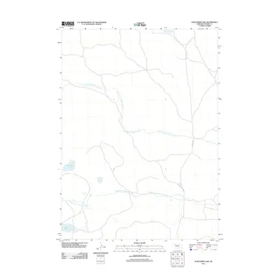 2011 Map of Sunflower Lake, 2011 Print