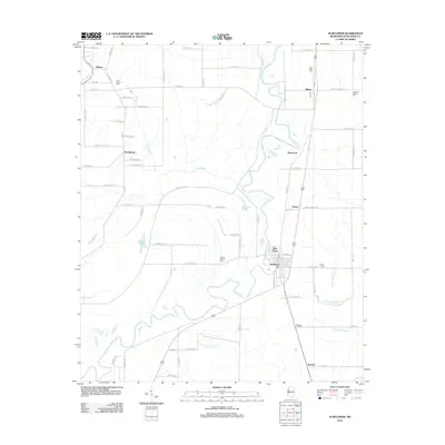 2012 Map of Sunflower, 2012 Print