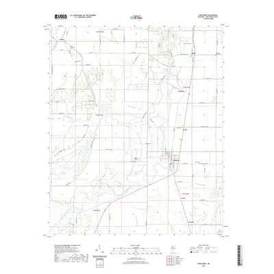 2020 Map of Sunflower, 2020 Print