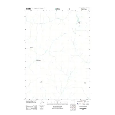 2012 Map of Sunlight Peak, 2012 Print