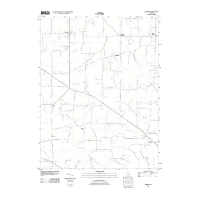 2010 Map of Sunman, 2010 Print