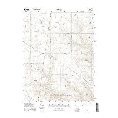 2016 Map of Sunman, 2016 Print