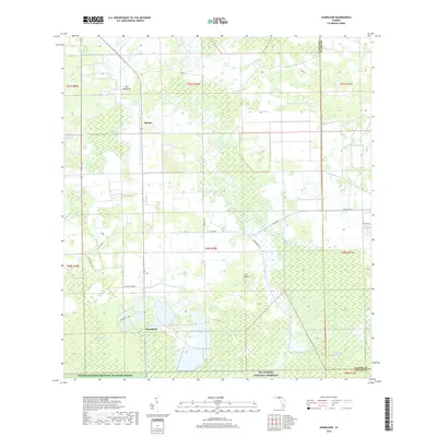 2018 Map of Sunniland, 2018 Print