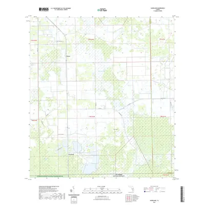 2021 Map of Sunniland, 2021 Print