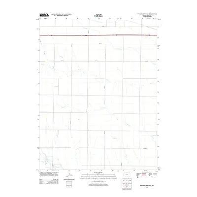 2012 Map of Sunny Slope Lake, 2012 Print