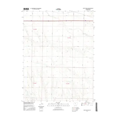 2015 Map of Sunny Slope Lake, 2015 Print