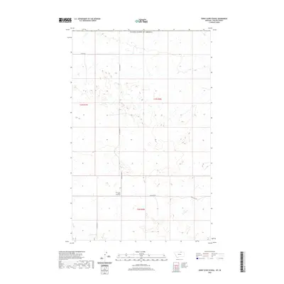 2020 Map of Sunny Slope School, 2020 Print