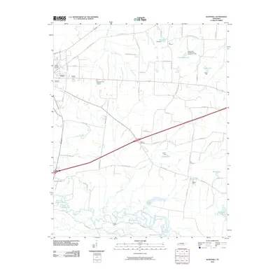 2010 Map of Sunnyhill, 2010 Print