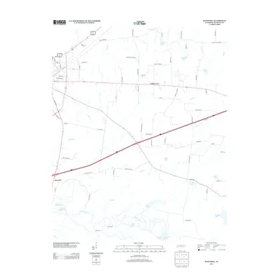 2013 Map of Sunnyhill, 2013 Print