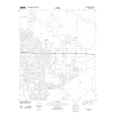 2012 Map of Sunnymead, 2012 Print