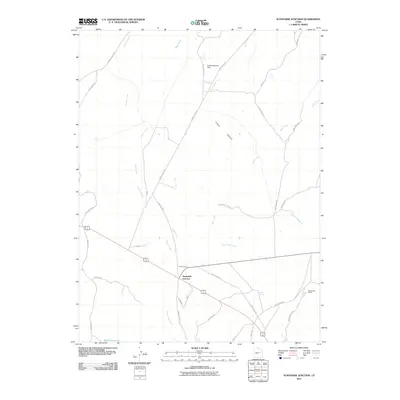 2011 Map of Sunnyside Junction, 2011 Print