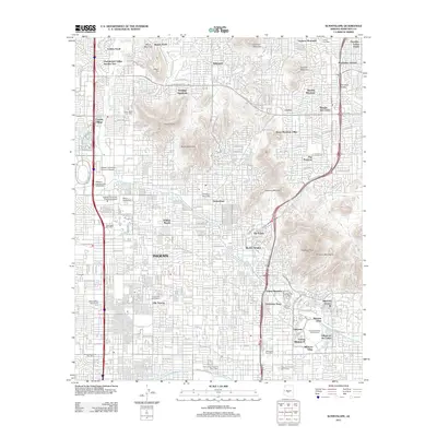 2011 Map of Sunnyslope, 2011 Print