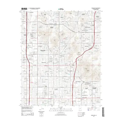 2014 Map of Sunnyslope, 2014 Print