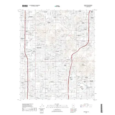 2018 Map of Sunnyslope, 2018 Print