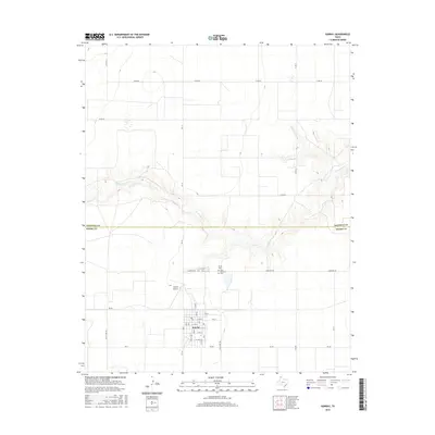 2016 Map of Sunray, 2016 Print