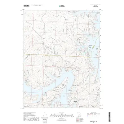 2021 Map of Sunrise Beach, 2021 Print