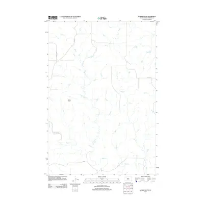 2012 Map of Sunrise Butte, 2012 Print