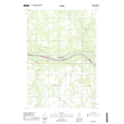 2019 Map of Sunrise, 2019 Print