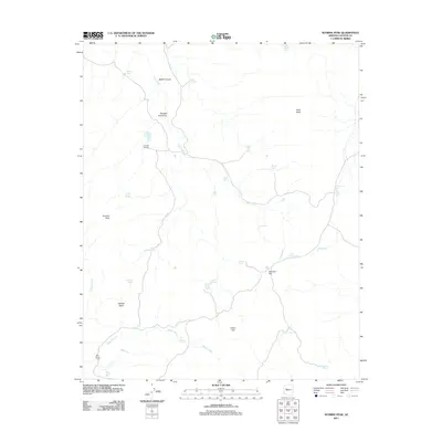 2011 Map of Sunrise Peak, 2011 Print
