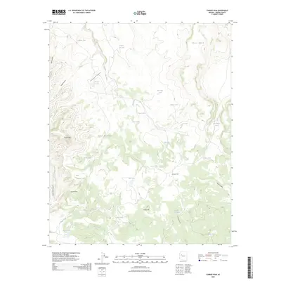 2026 Map of Sunrise Peak, 2026 Print