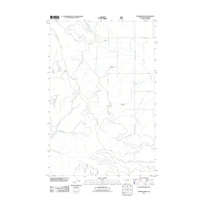 2011 Map of Sunrise Spring, 2011 Print