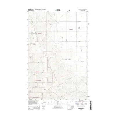 2014 Map of Sunrise Spring, 2014 Print