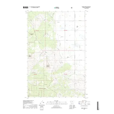 2020 Map of Sunrise Spring, 2020 Print