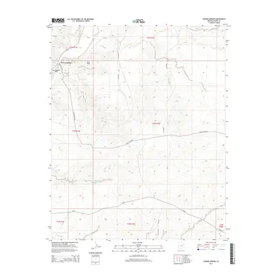 2014 Map of Sunrise Springs, 2014 Print