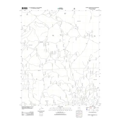 2011 Map of Sunset Crater East, 2011 Print